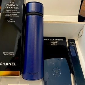 New. Limited Edition. Chanel Codes Couleur: Brush set, mirror and nail file.